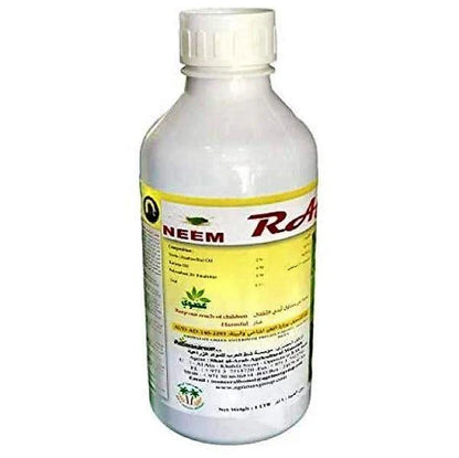 Ritaj NeemRAZ Organic Neem Oil, MOCCAE Approved, 100% Cold Pressed and Unrefined for Plants (1L)
